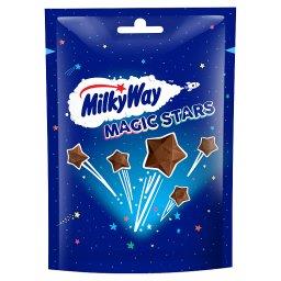 Magic Stars Gwiazdki z puszystej mlecznej czekolady 100 g