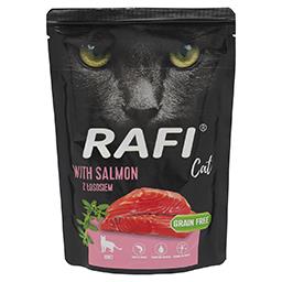Mokra karma dla kotów Rafi Cat z łososiem dla kota 300 g