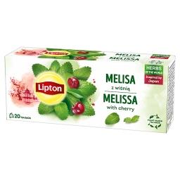 Herbatka ziołowa aromatyzowana melisa z wiśnią 24 g (20 torebek)