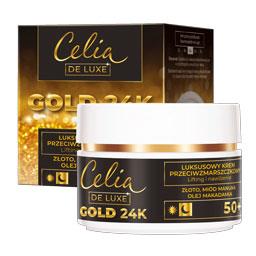 Celia Gold 24k Luksusowy krem przeciwzmarszczkowy 50...