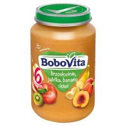 Brzoskwinie jabłka banany i kiwi po 6 miesiącu 190 g