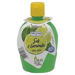Sok z limonki 99,93% 200 ml