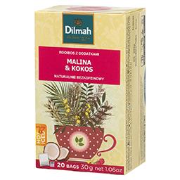 Rooibos z dodatkami malina & kokos 30 g (20 x 1,5 g)