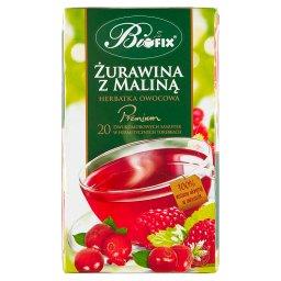 Premium Herbatka owocowa żurawina z maliną 40 g (20 ...