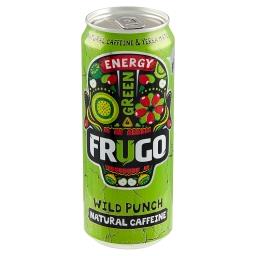 Energy Green Wild Punch Gazowany napój energetyzujący 330 ml