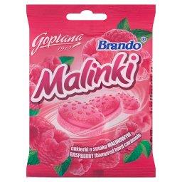 Brando Malinki Cukierki o smaku malinowym 90 g