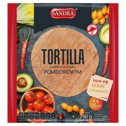 Tortilla pszenna o smaku pomidorowym 240 g (4 x 60 g)