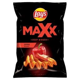 Maxx Chipsy ziemniaczane o smaku papryki 120 g