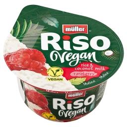 Riso Vegan Deser na bazie ekstraktu z kokosa i ryżu z sosem malina 160 g