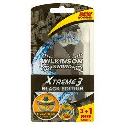 Xtreme 3 Black Edition Jednorazowe maszynki do golenia 4 sztuki