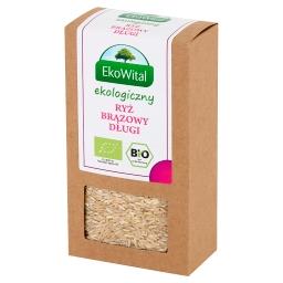 Ekologiczny ryż brązowy długi 500 g