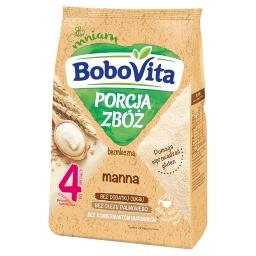 BoboVita Porcja Zbóż Kaszka bezmleczna manna po 4 miesiącu