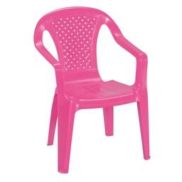 Krzesełko dziecięce różowe