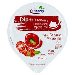 Dip śmietanowy z pomidorami papryką i chili typu Crè...