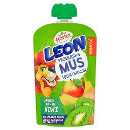 Leon Mus owocowy jabłko banan kiwi 100 g