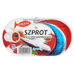 Szprot w sosie pomidorowym 170 g