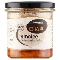 O la la! Smalec z mięsem i cebulą 250 g