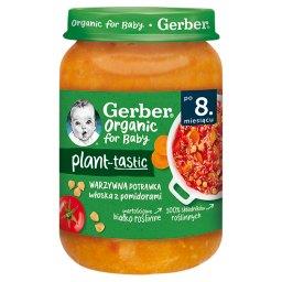 Plant-tastic Warzywna potrawka włoska z pomidorami dla niemowląt po 8. miesiącu 190 g