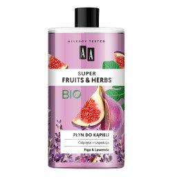 Super Fruits&Herbs płyn do kąpieli figa&lawenda 750 ml