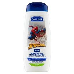 Spider-Man 3in1 Apple Szampon żel i płyn do kąpieli
