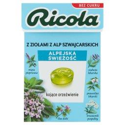 Szwajcarskie cukierki ziołowe alpejska świeżość 27,5...