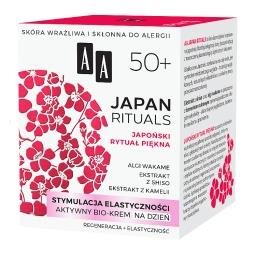 Japan Rituals Stymulacja elastyczności aktywny bio-krem na dzień 50+ 50 ml
