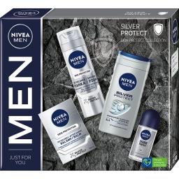 Zestaw męskich kosmetyków Nivea Silver Protect