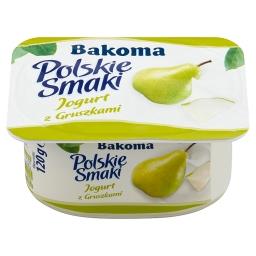 Polskie Smaki Jogurt z gruszkami 120 g