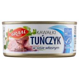 Tuńczyk kawałki w sosie własnym 170 g