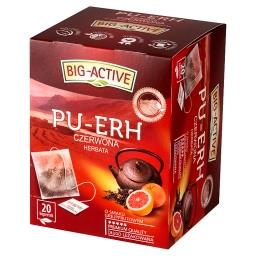 Pu-Erh Herbata czerwona o smaku grejpfrutowym 36 g (20 x 1,8 g)