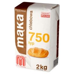 Mąka pszenna chlebowa premium typ 750 2 kg