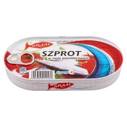 Szprot w sosie pomidorowym 170 g