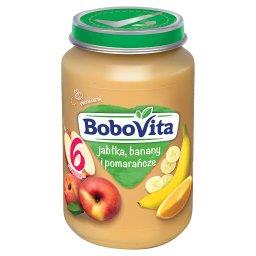 Jabłka banany i pomarańcze po 6 miesiącu 190 g