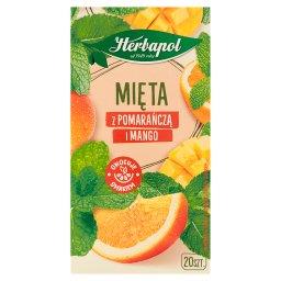 Herbatka ziołowo-owocowa mięta z pomarańczą i mango ...