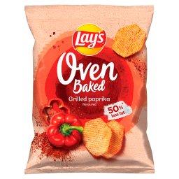 Oven Baked Pieczone formowane chipsy ziemniaczane o smaku grillowanej papryki 180 g