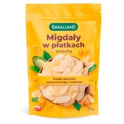 Migdały orzechy w płatkach 75 g