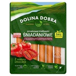 Smakowe kiełbaski śniadaniowe z suszonymi pomidorami...