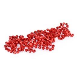 Łańcuch perełki 8mm czerwony