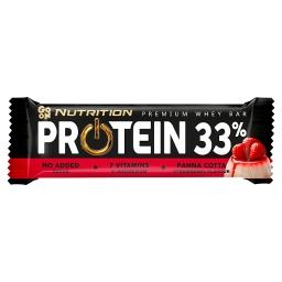 Protein 33 % Baton wysokobiałkowy o smaku panna cott...