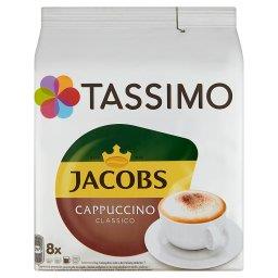 Jacobs Cappuccino Classico Kawa mielona 8 kapsułek i mleko 8 kapsułek 260 g