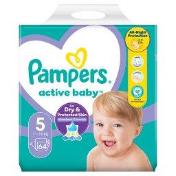 Active Baby 5, 64 Pieluszek,11kg - 16kg[{diapersnapp...