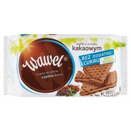 Wafle o smaku kakaowym bez dodatku cukru 110 g