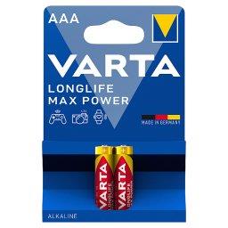 Longlife Max Power AAA LR03 1.5 V Bateria alkaliczna 2 sztuki