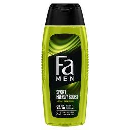 Men Sport Energy Boost Żel pod prysznic z formułą 3w1 o zapachu guarany i żeń-szenia 400 ml