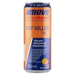 Active Vitamin Fat Killer + B Gazowany napój smak grejpfruta i cytryny 330 ml