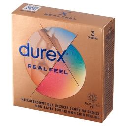 Real Feel Wyrób medyczny prezerwatywy nielateksowe 3 sztuki