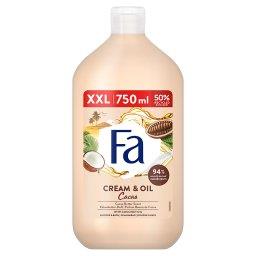 Cream & Oil Cacao Żel pod prysznic i do kąpieli o zapachu masła kakaowego 750 ml