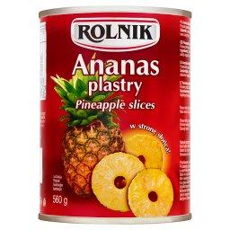 Ananas plastry 560 g