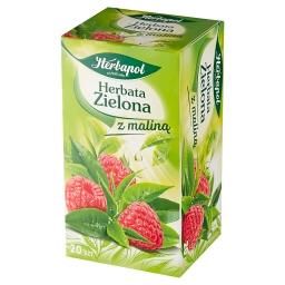 Herbata zielona z maliną 34 g (20 x 1,7 g)