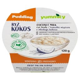 Bezglutenowy pudding ryżowy z kokosem